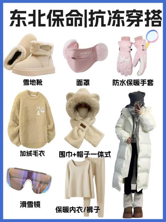 哈尔滨冬季旅游保暖穿搭攻略：从羽绒服到雪地靴详解