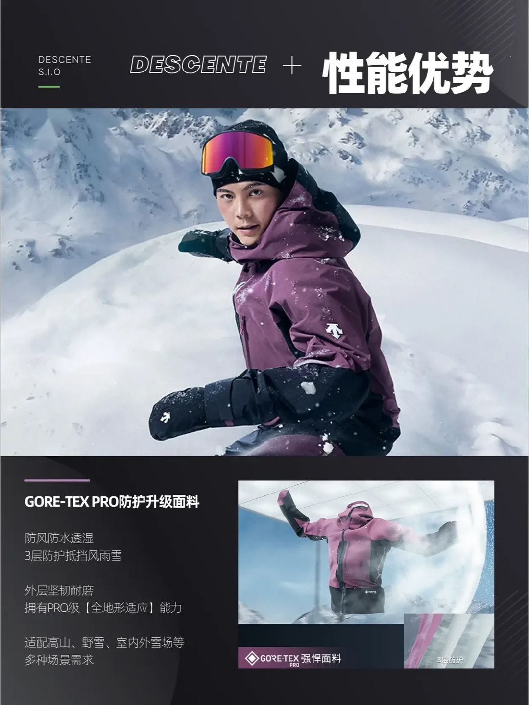 迪桑特滑雪服:创新设计与卓越性能的完美结合